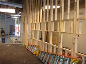 Building openings for yogurt machines.: 