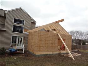 Building of addition.: 