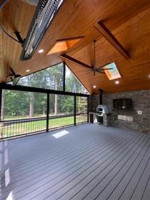 Orefield, PA - 6: SPECIAL FEATURE - HEATERS INSTALLED IN CEILING FOR ADDED COMFORT DURING THE COOL EVENINGS.