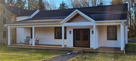 Barto, PA #2 - 16: 28'x48' addition added to a 1800's stone farmhouse.  Along with a 10'x48' covered porch.