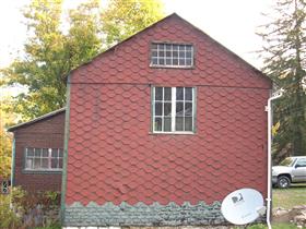 Barn Before - Side view: 