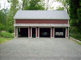 Barn After - front view: 