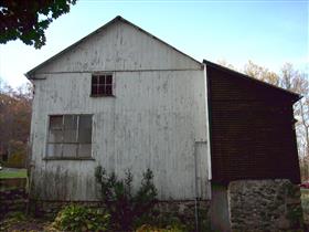 Barn Before - Side view: 