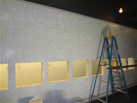 Yogurt machines will go here.: 