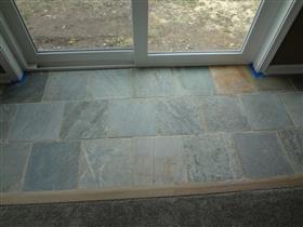 Tile entrance: 