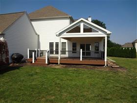 *AFTER* Side view of new deck: 