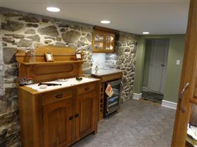 Side section of kitchen - more detail: 