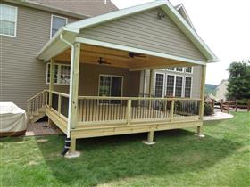 Pressure Treated Deck: 