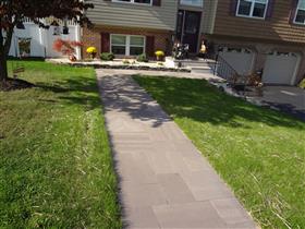 New walkway: 