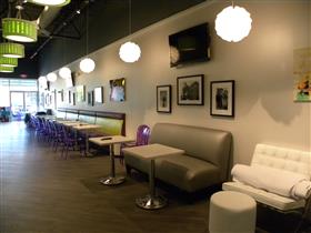 Come sit relax and enjoy your yogurt!: 
